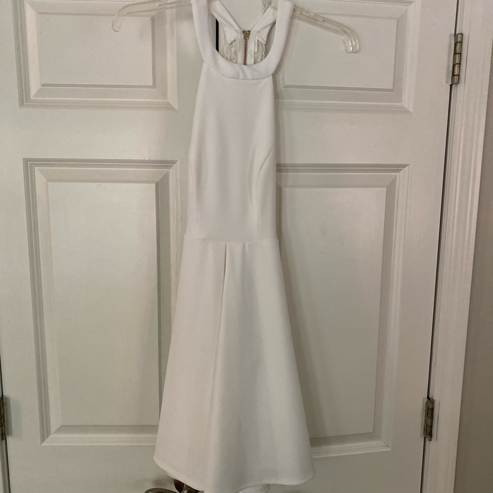 B. Darlin white halter dress 1/2